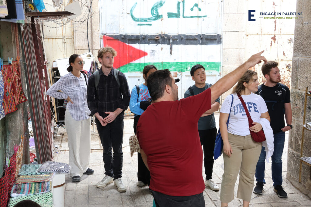 Volunteer In A Technology Program In Palestine